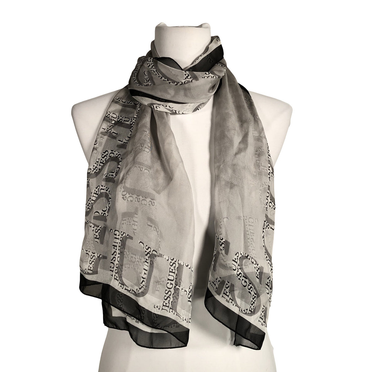 Unisex Marciano by Guess - Õhuke sall, suurus Midi - Hall (1)