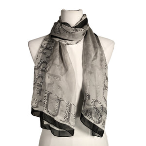 Unisex Marciano by Guess - Õhuke sall, suurus Midi - Hall (1)