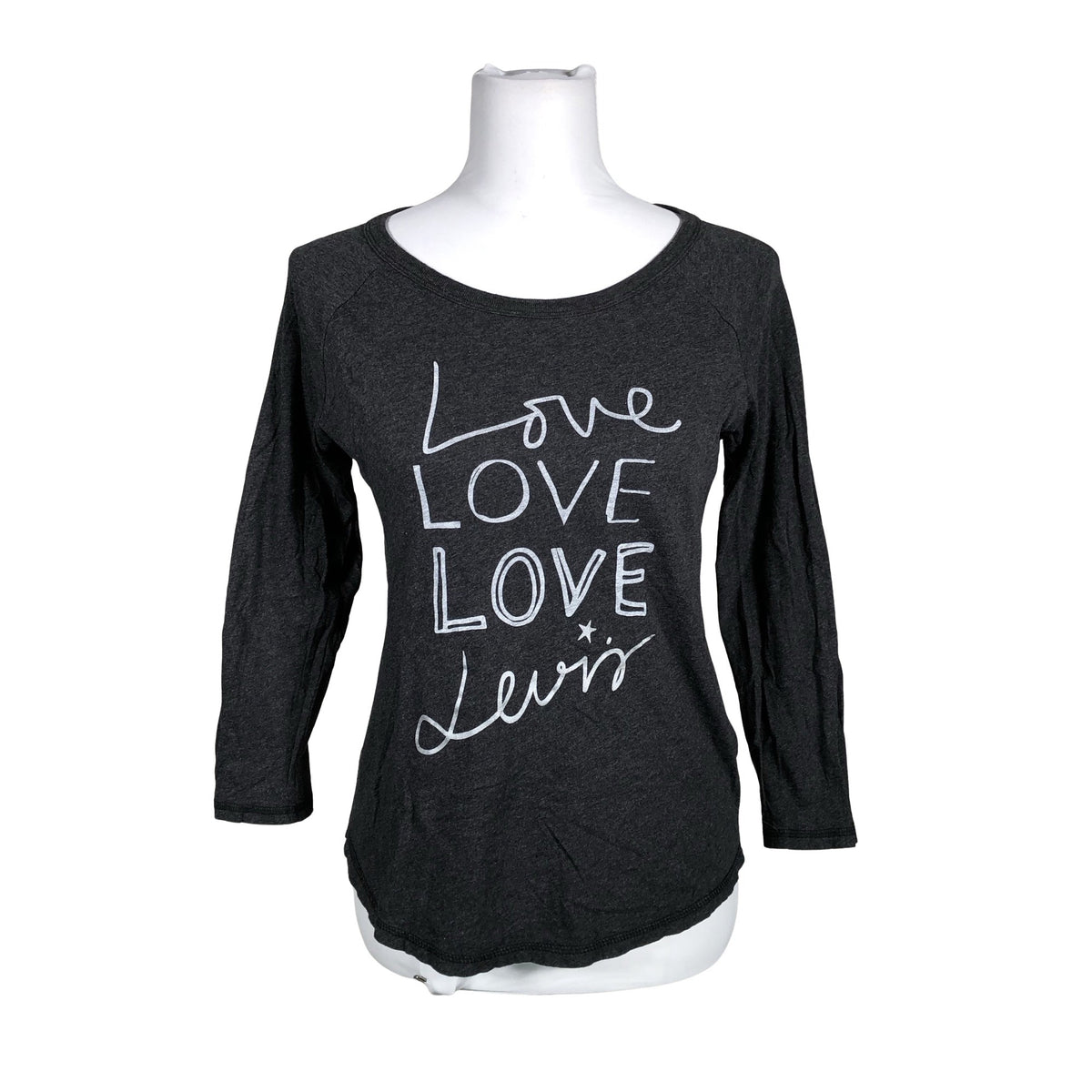 Unisex Levi's - Trikotaažist pluus, suurus 34 - Hall (1)