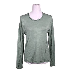 Unisex Lululemon - Spordisärk, pikad käised, suurus 36 - Roheline (1)
