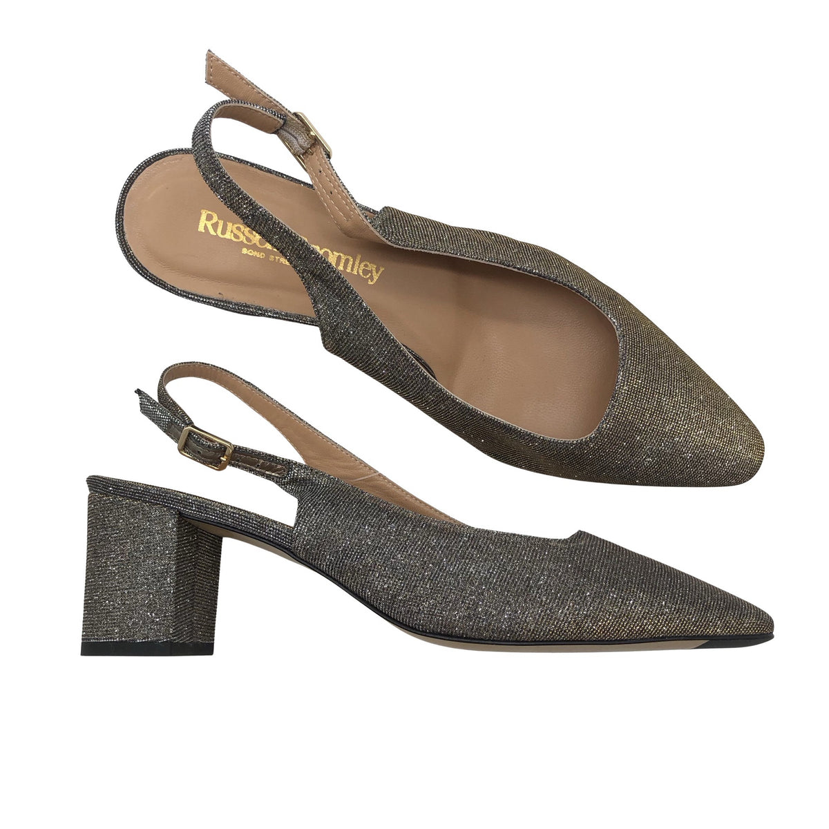 Unisex Russell&Bromley - Kontsakingad, suurus 40 - Hõbe (1)