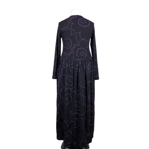 Unisex Marimekko - Trikotaažist kleit, suurus 42 - Must (3)