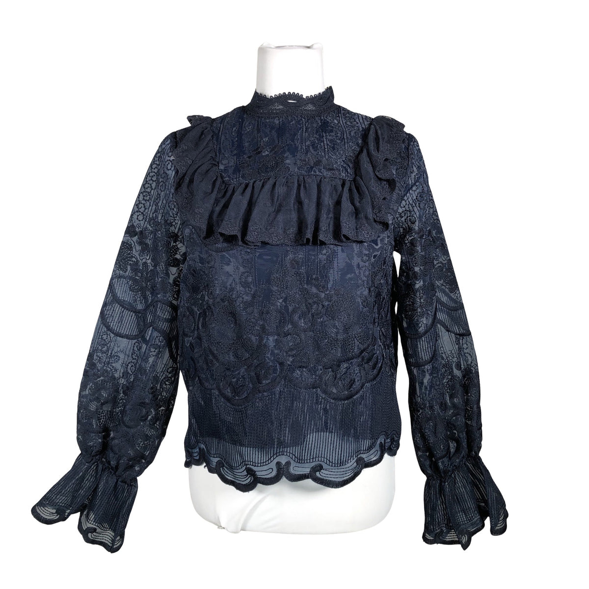 Unisex Y.A.S - Pluus, suurus 38 - Sinine (1)