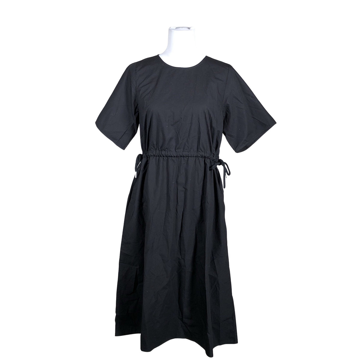 Unisex Knowledge Cotton Apparel - Mitteveniv kleit, suurus 38 - Must (1)