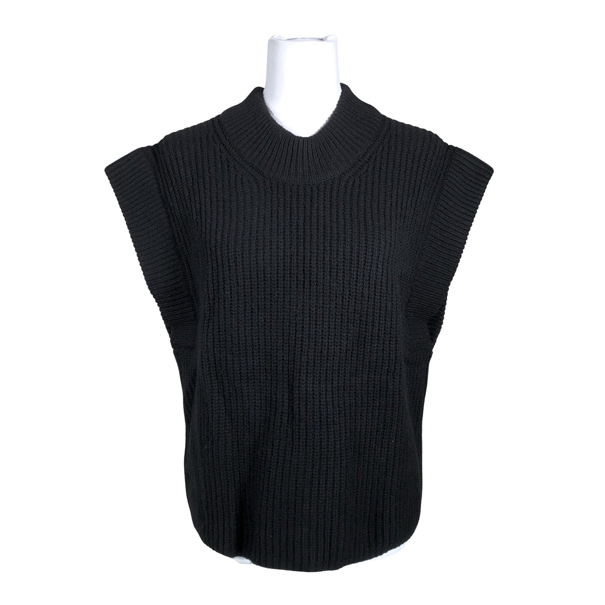 Unisex by Malene Birger - Kootud vest, suurus 34 - Must (1)