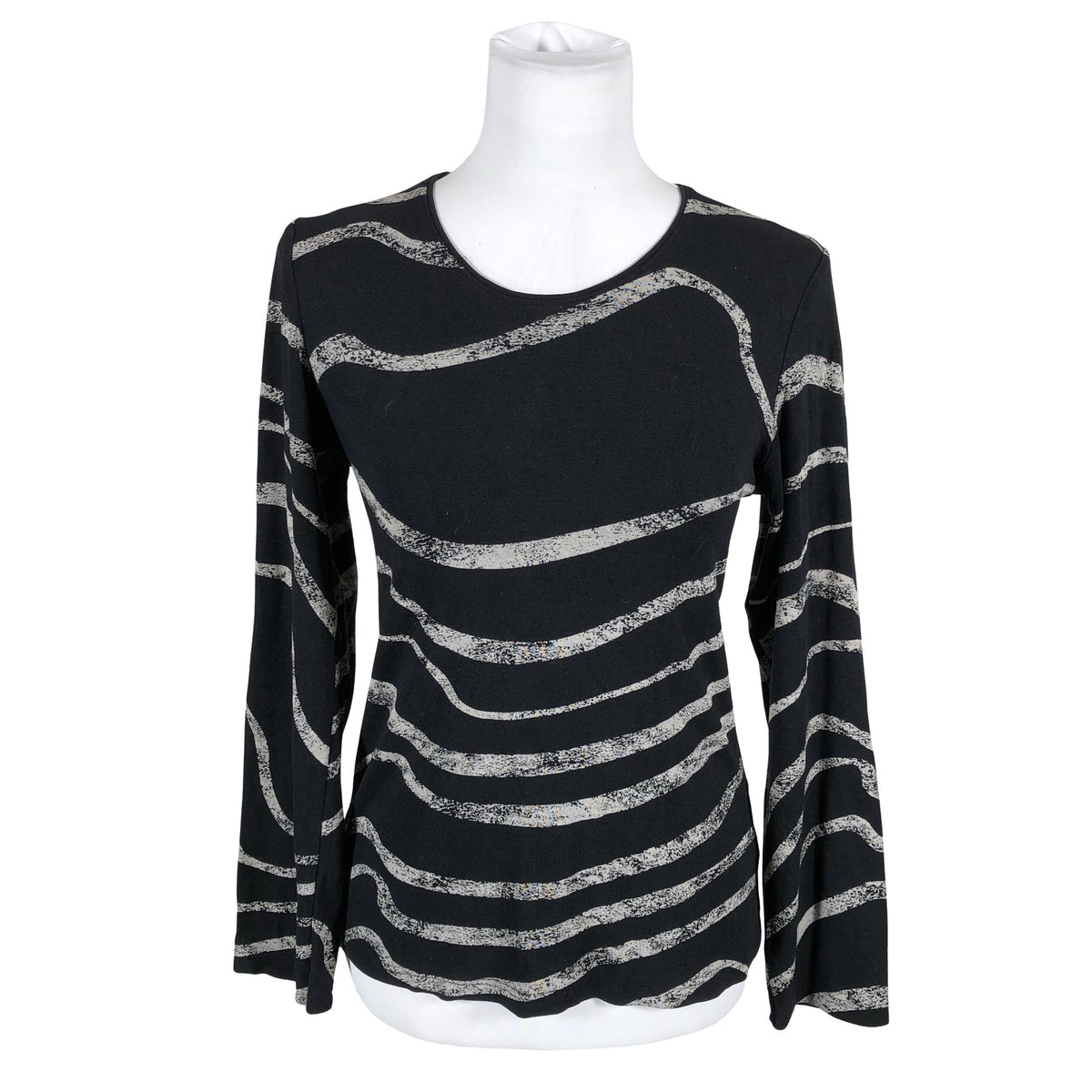 Unisex Nanso - Trikotaažist pluus, suurus 36 - Must (1)