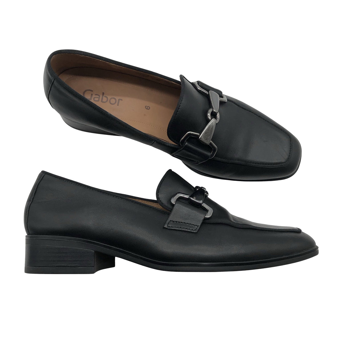 Unisex Gabor - Mokassiinid, suurus 39 - Must (1)