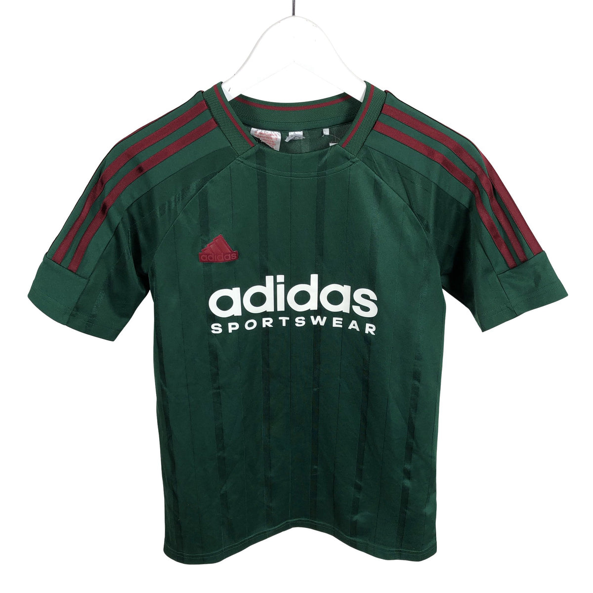 Unisex Adidas - Spordisärk, lühikesed käised, suurus 158 - 164 - Roheline (1)