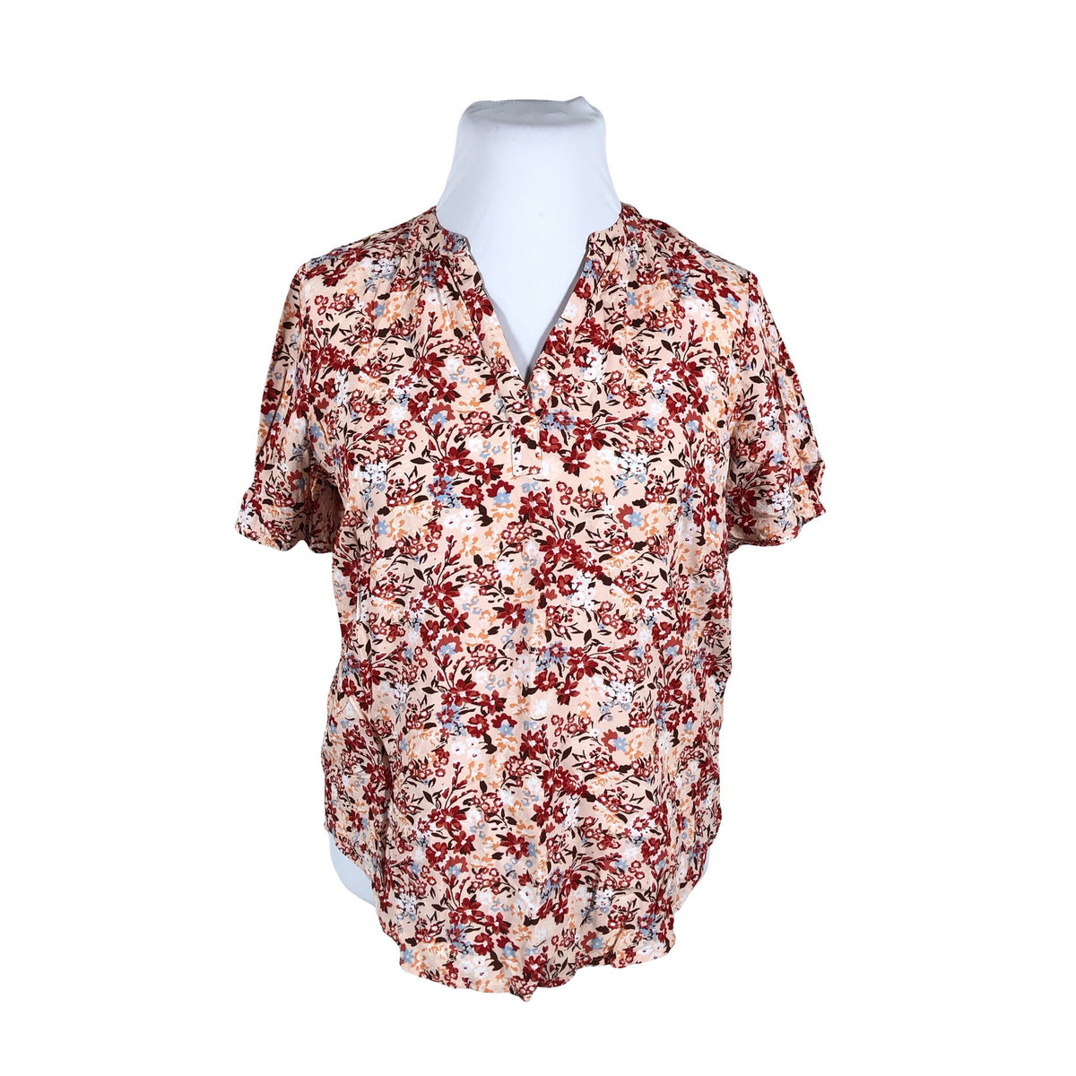 Unisex Esprit - Lühikeste käistega pluus, suurus 42 - Heleroosa (1)