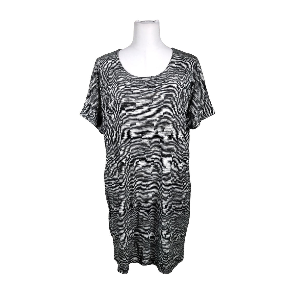 Unisex Nanso - Trikotaažist tuunika, suurus 40 - Hall (1)