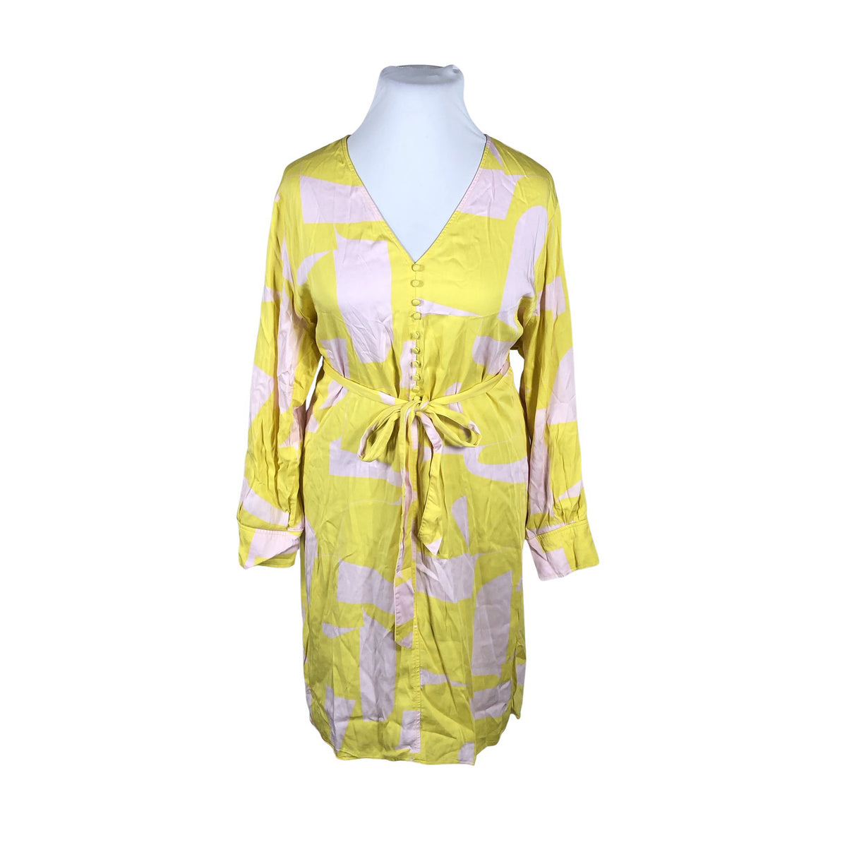 Unisex Selected - Mitteveniv kleit, suurus 52 - Kollane (1)