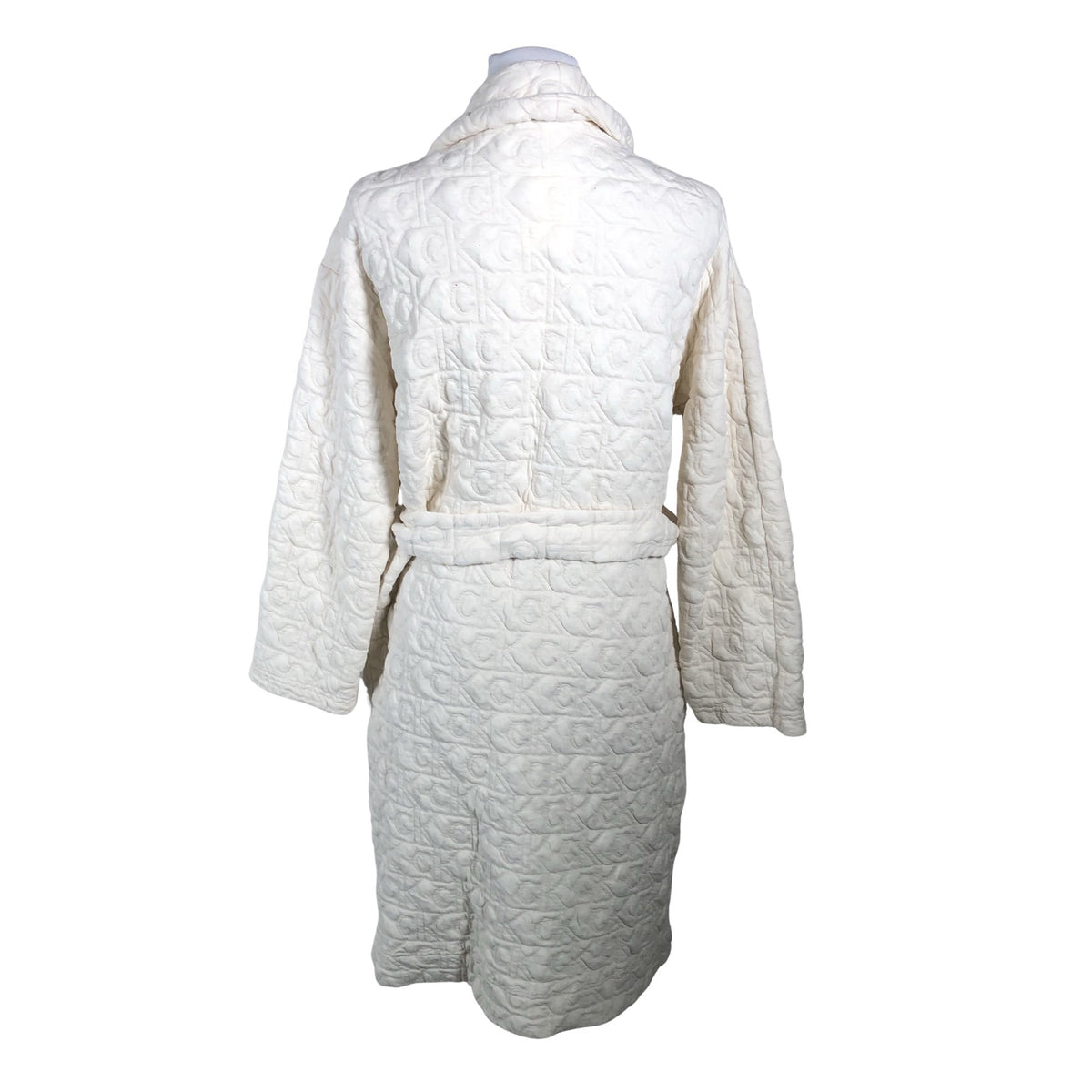 Unisex Calvin Klein - Hommikumantel, suurus 34 - Looduslik valge (2)
