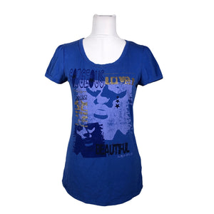 Unisex Mama Licious - T-särk, suurus 38 - Sinine (1)