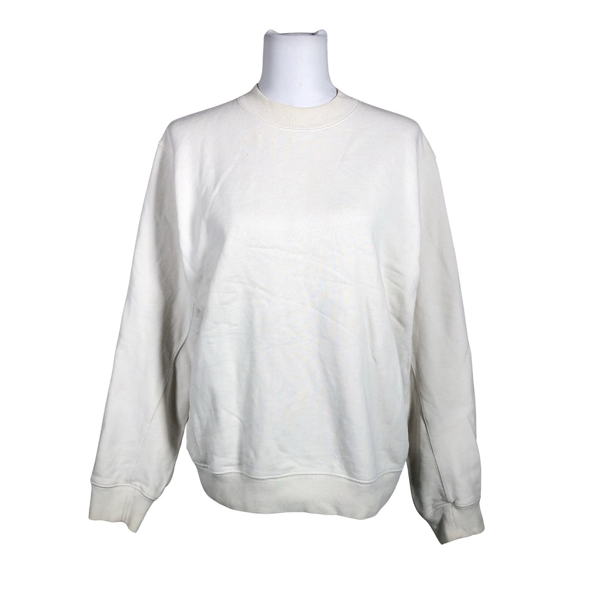 Unisex Uniqlo - Dressikangast pluus, suurus 38 - Looduslik valge (1)