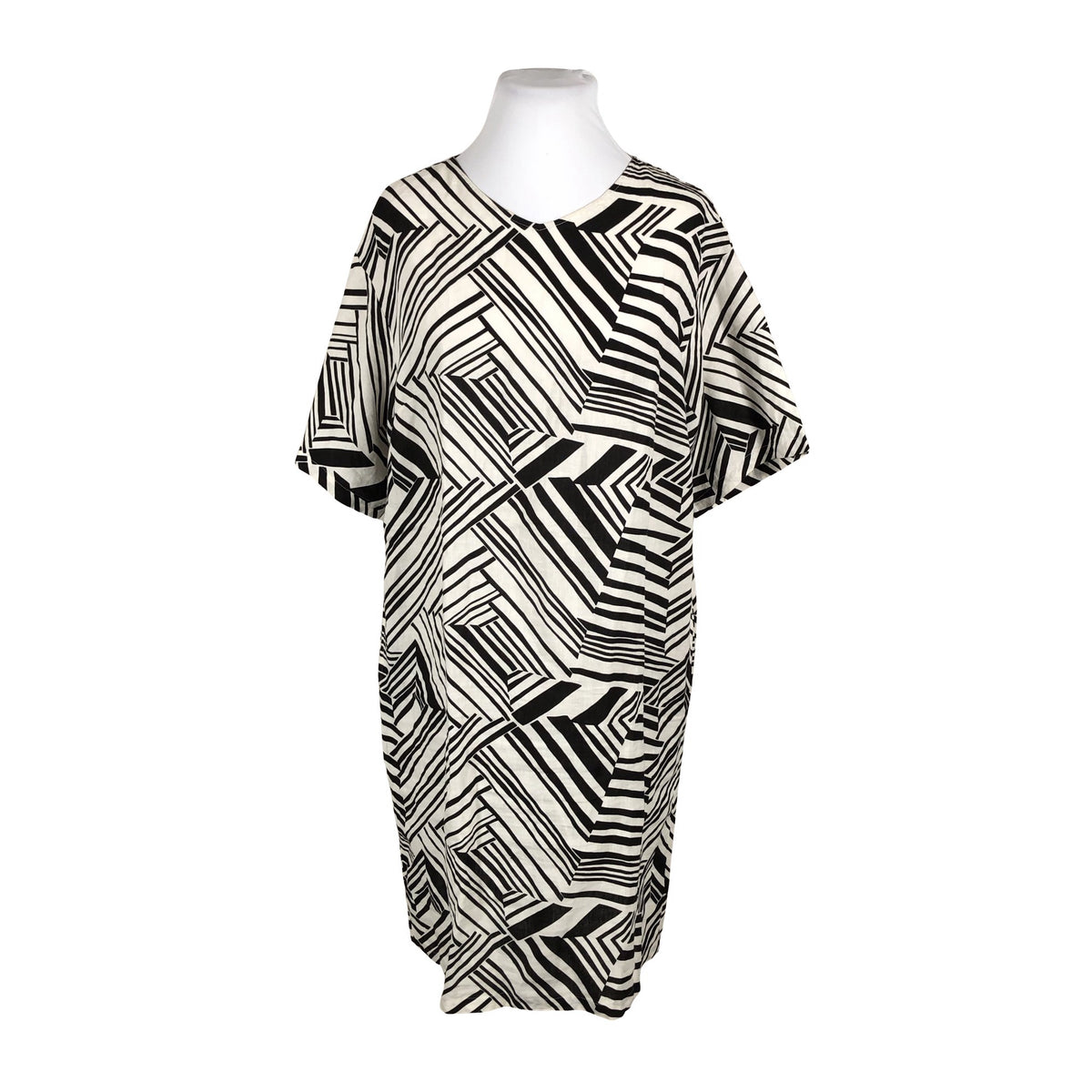 Unisex Marimekko - Mitteveniv kleit, suurus 44 - Valge (1)