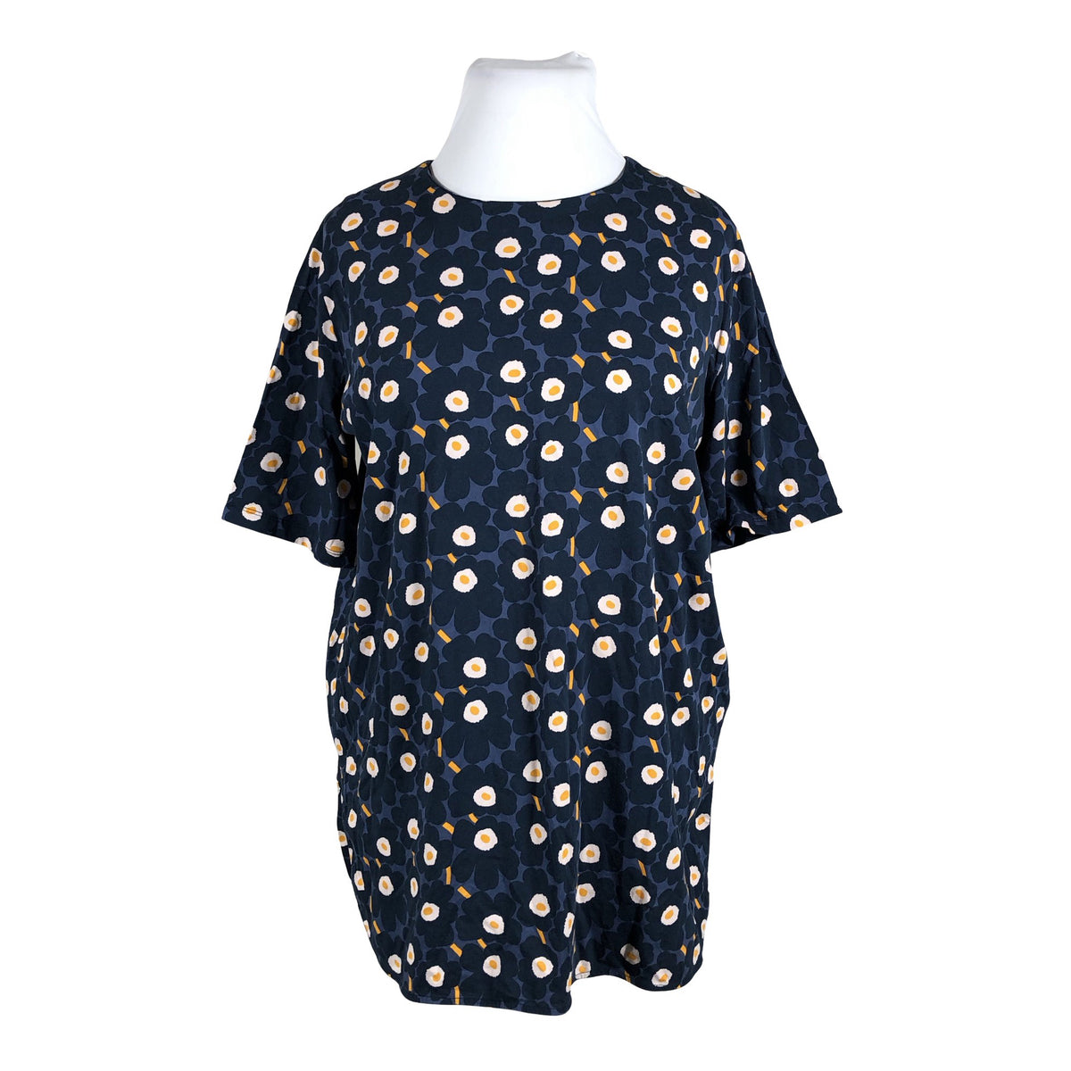 Unisex Marimekko - Trikotaažist kleit, suurus 42 - Sinine (1)
