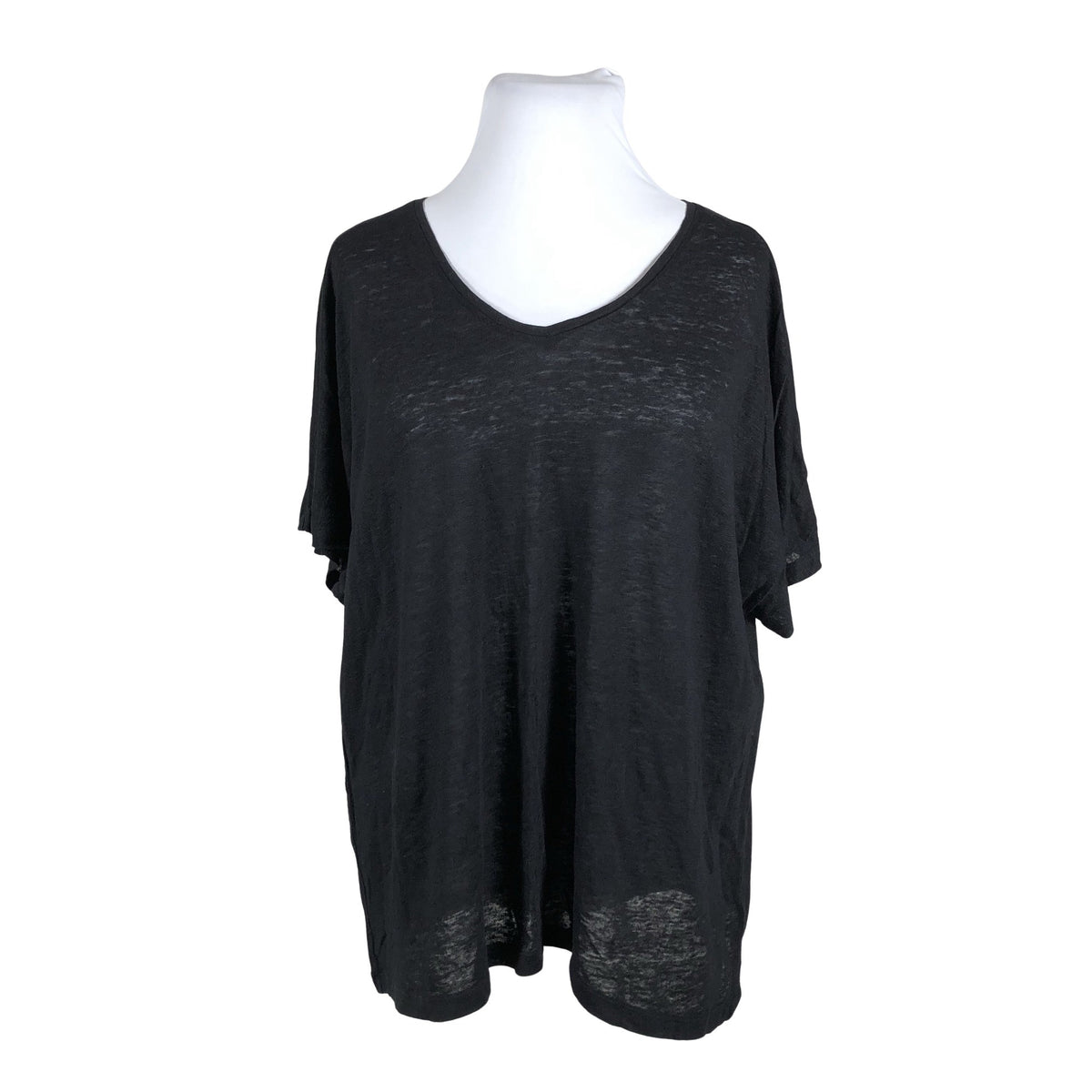 Unisex Lindex - Kootud tuunika, suurus 42 - Must (1)