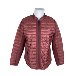 Unisex Taifun - Õhem talvejope, suurus 44 - Veinipunane (1)