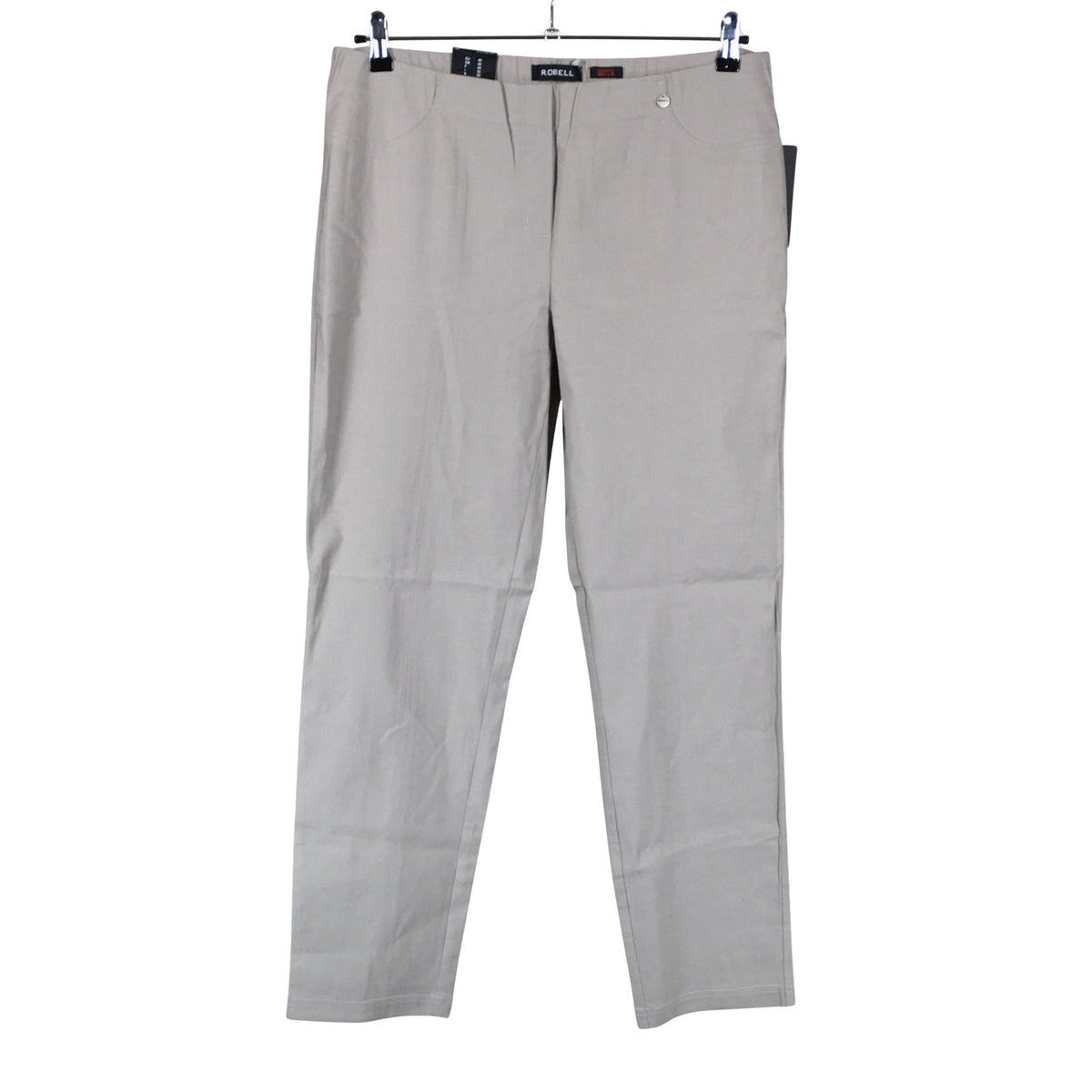 Unisex Robell - Mittevenivad püksid, suurus 46 - Hall (1)