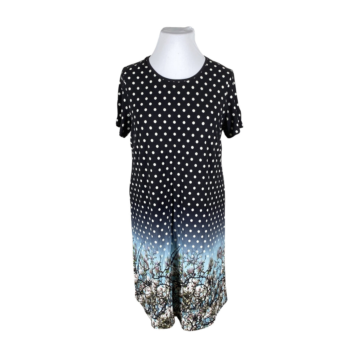 Unisex Vaide - Trikotaažist kleit, suurus 42 - Must (1)