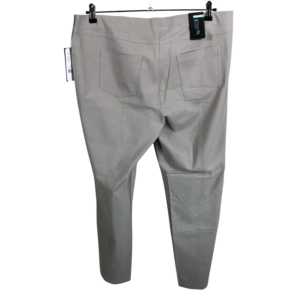 Unisex Robell - Mittevenivad püksid, suurus 48 - Hall (2)