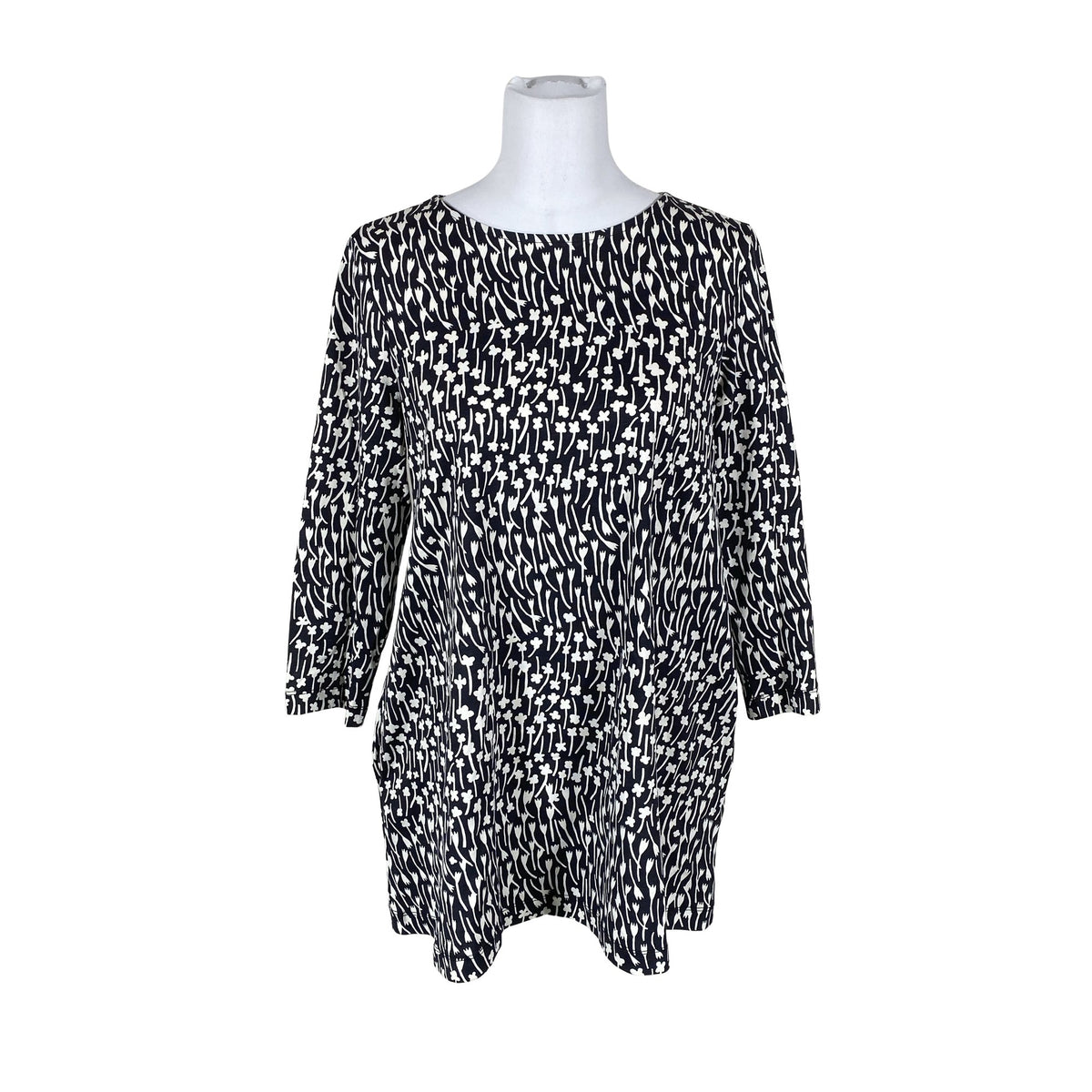 Unisex Marimekko - Trikotaažist tuunika, suurus 36 - Sinine (1)