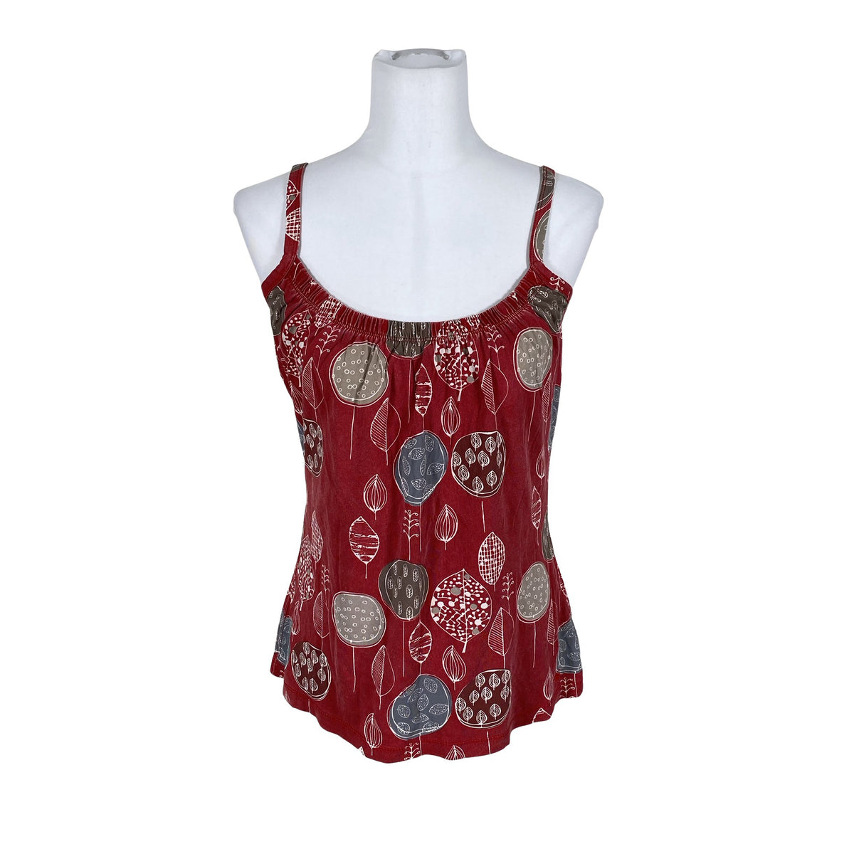 Unisex Esprit - Trikotaažist topp, suurus 38 - Punane (1)