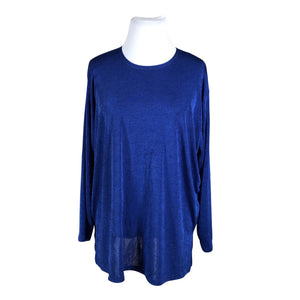 Unisex Magna - Trikotaažist pluus, suurus 52 - Sinine (1)