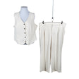 Unisex Lands' End - Viigipüksid, suurus 52 - Looduslik valge ()