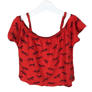 Unisex We - T-särk, suurus 122 - 128 - Punane (1)