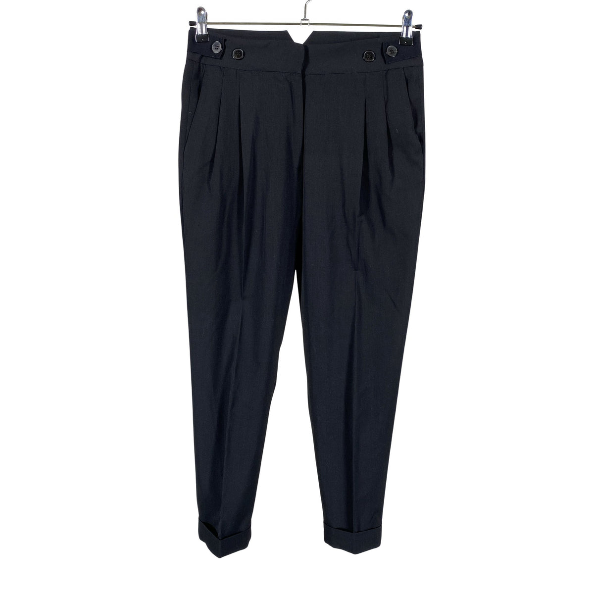 Unisex Sandro Paris - Viigipüksid, suurus 40 - Must (1)