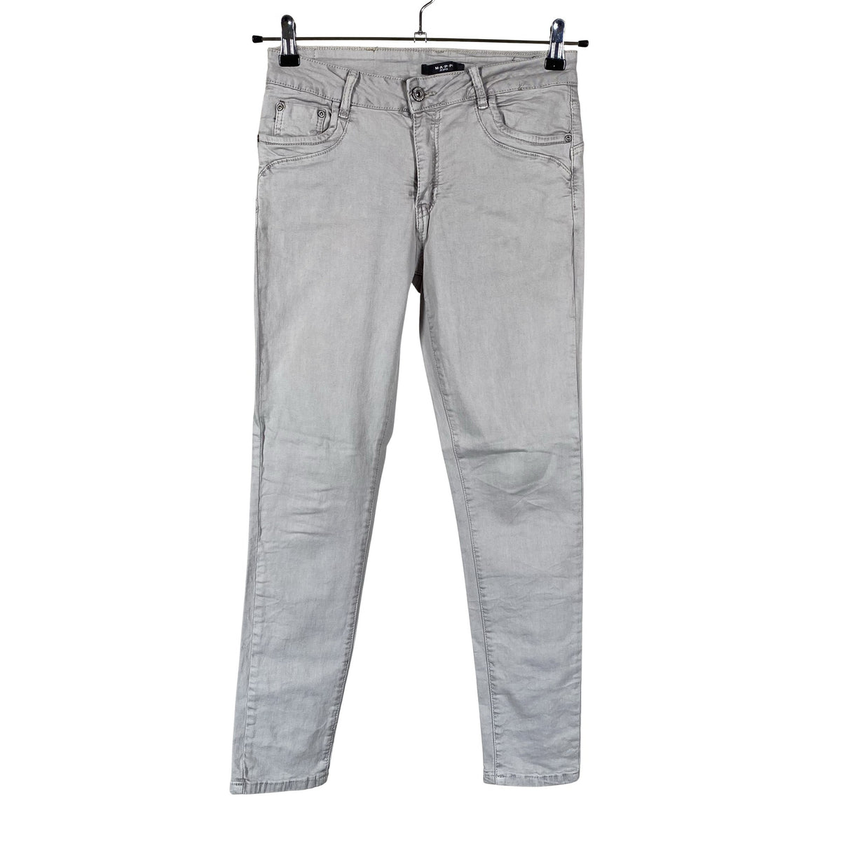Unisex M.A.P.P Jeans - Teksad, suurus 38 - Hall (1)