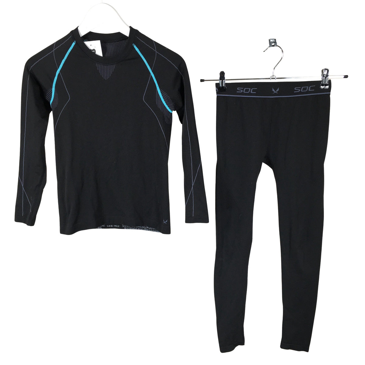 Unisex Soc - Soe pesu, suurus 146 - 152 - Must (1)