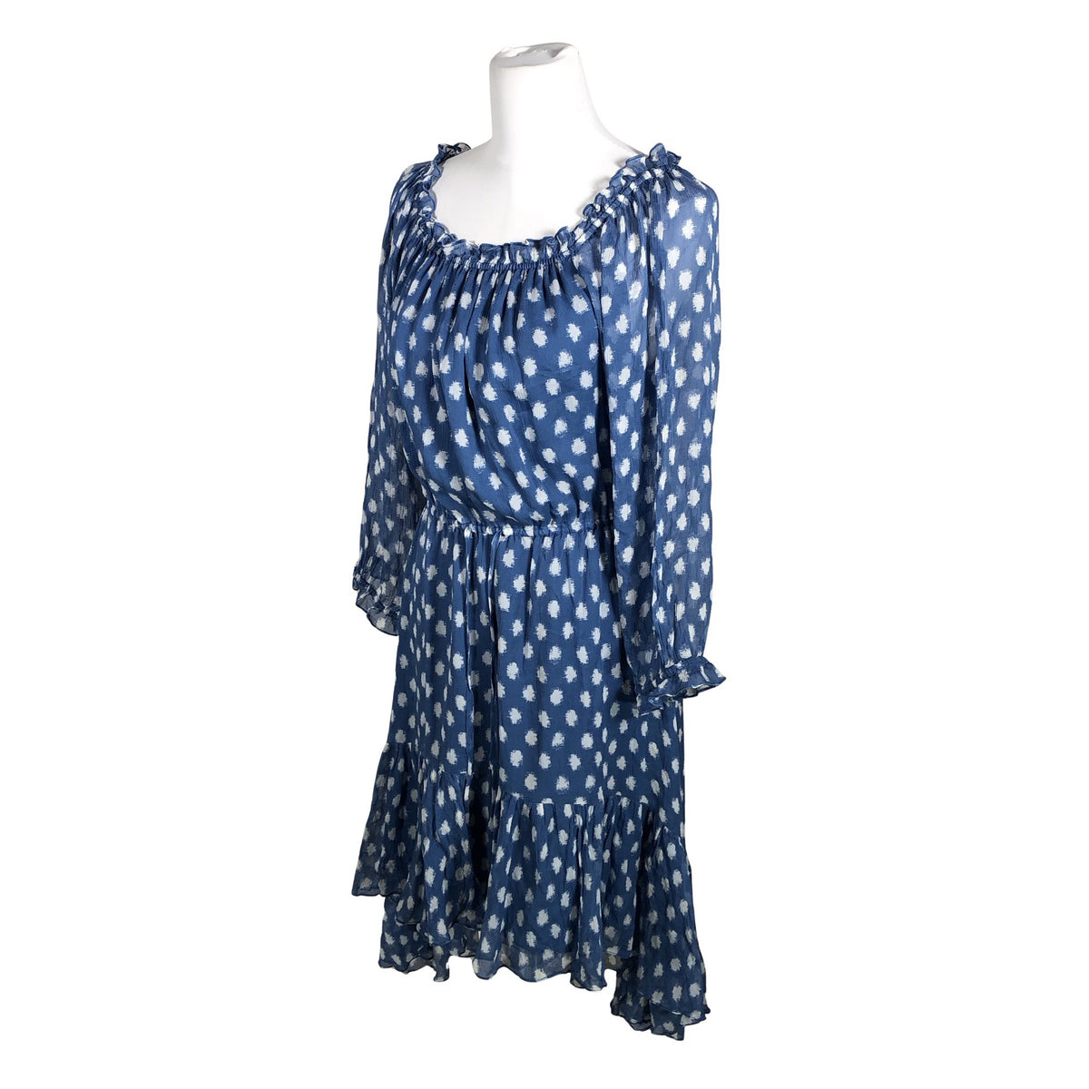 Unisex Diane von Furstenberg - Õhuke kleit, suurus 40 - Sinine (3)