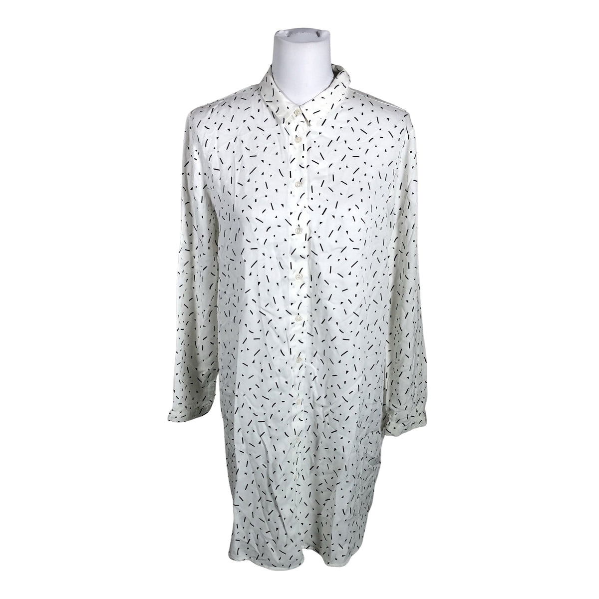 Unisex Nanso - Mitteveniv kleit, suurus 38 - Valge (1)
