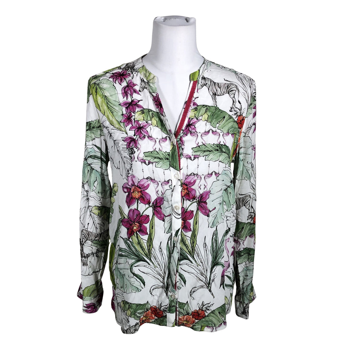 Unisex Milano Italy - Pluus, suurus 38 - Valge (1)