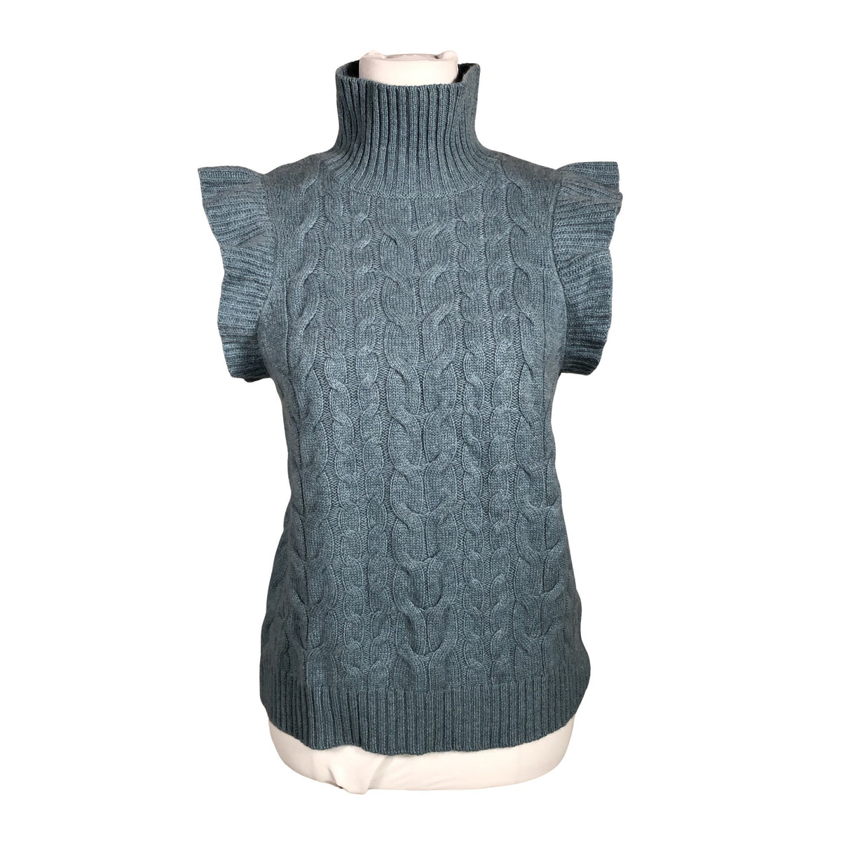 Unisex Davida - Kootud vest, suurus 38 - Roheline (1)