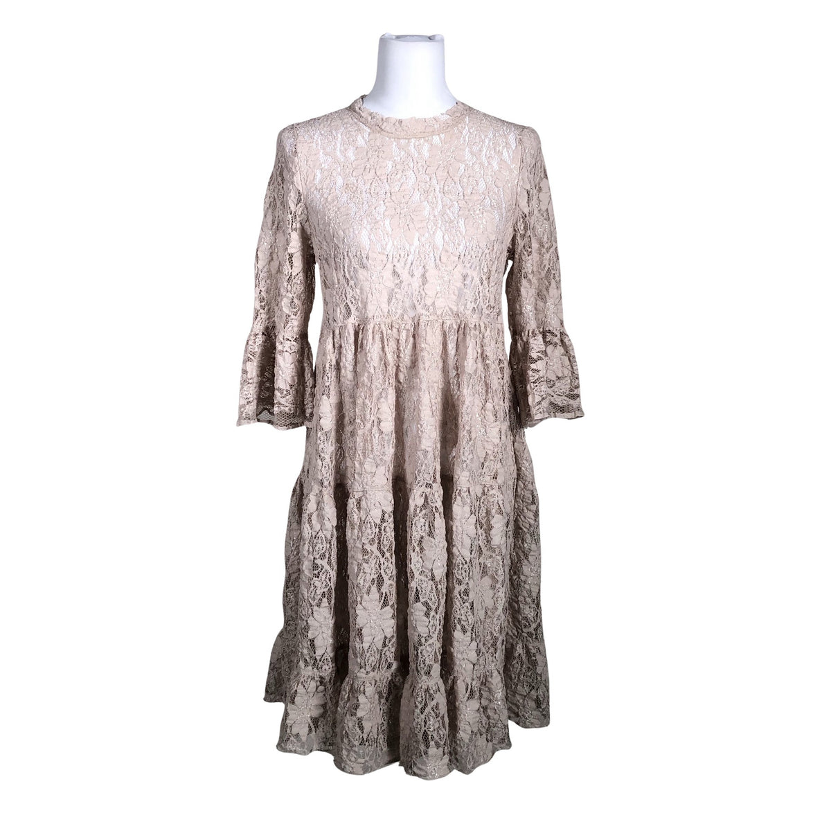 Unisex Andiata - Pidulik kleit, suurus 38 - Beige (1)