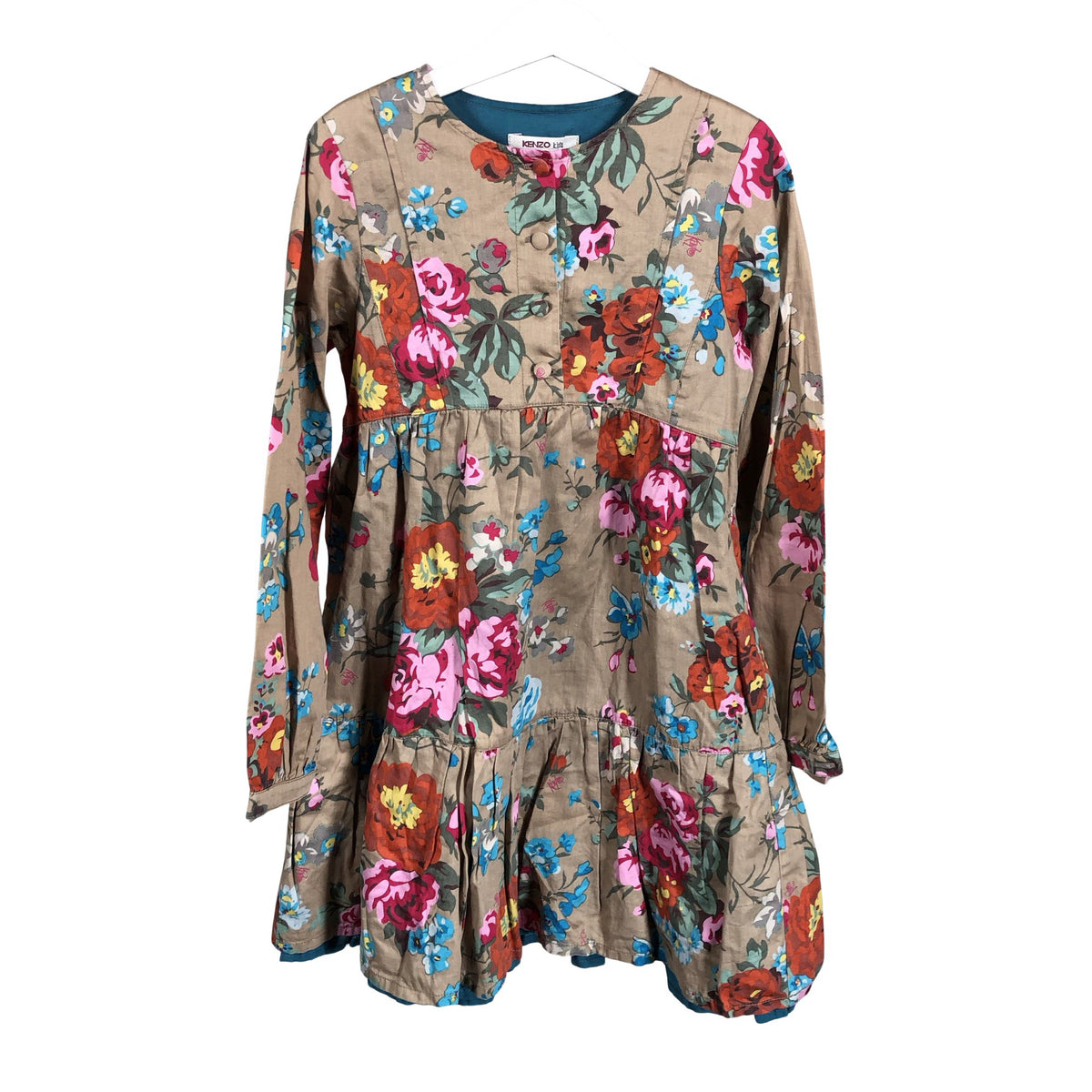 Unisex Kenzo Kids - Mitteveniv kleit, suurus 134 - 140 - Pruun (1)
