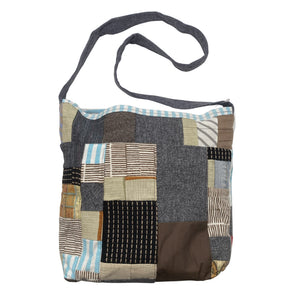 Unisex Handmade - Õlakott, suurus Midi - Sinine (1)