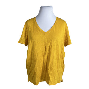 Unisex Fynch-Hatton - T-särk, suurus 44 - Kollane (1)