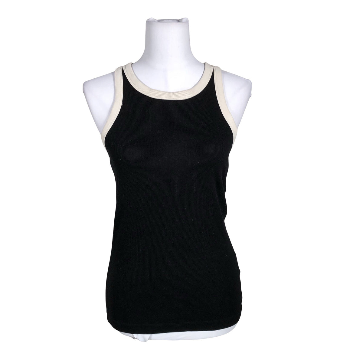 Unisex Arket - Trikotaažist topp, suurus 38 - Must (1)