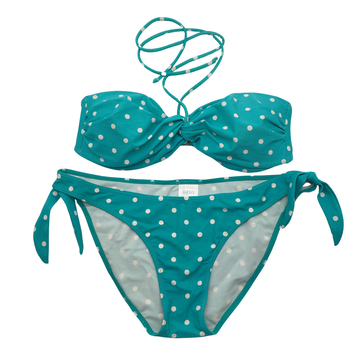 Unisex Oasis - Bikiinid, suurus 40 - Türkiis (1)
