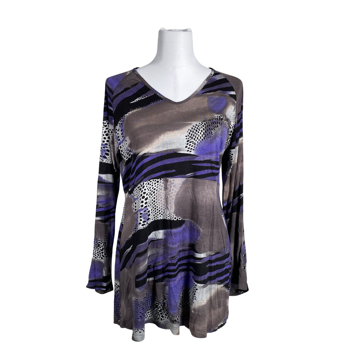 Unisex Voglia - Trikotaažist tuunika, suurus 38 - Hall (1)