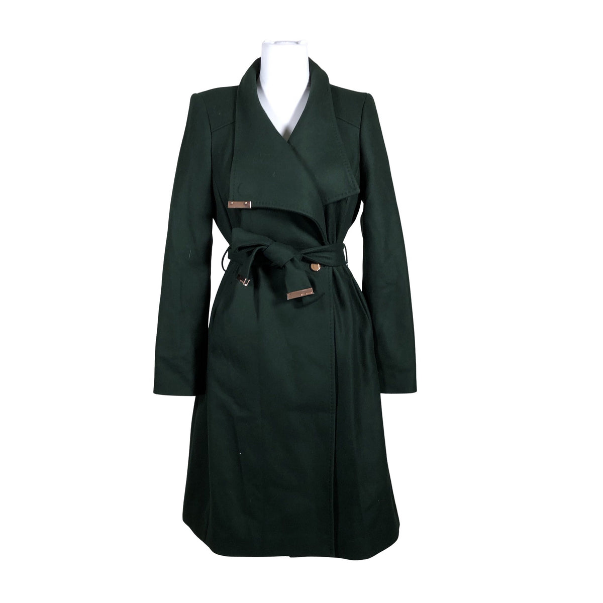 Unisex Ted Baker - Villane mantel, suurus 38 - Roheline (1)