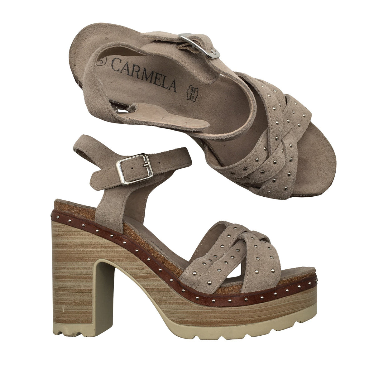 Unisex Carmela - Kontsakingad, suurus 39 - Beige (1)