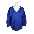 Unisex Nanso - Dressikangast pluus, suurus 40 - Sinine ()