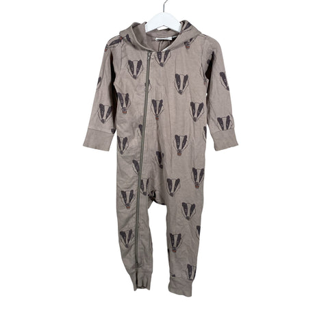Unisex Mini Rodini - Pükskostüüm, suurus 74 - 80 - Pruun ()