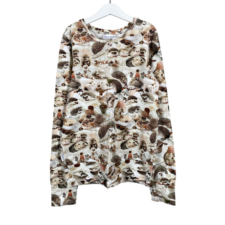 Unisex Gugguu - Trikotaažist pluus, suurus 146 - 152 - Beige ()