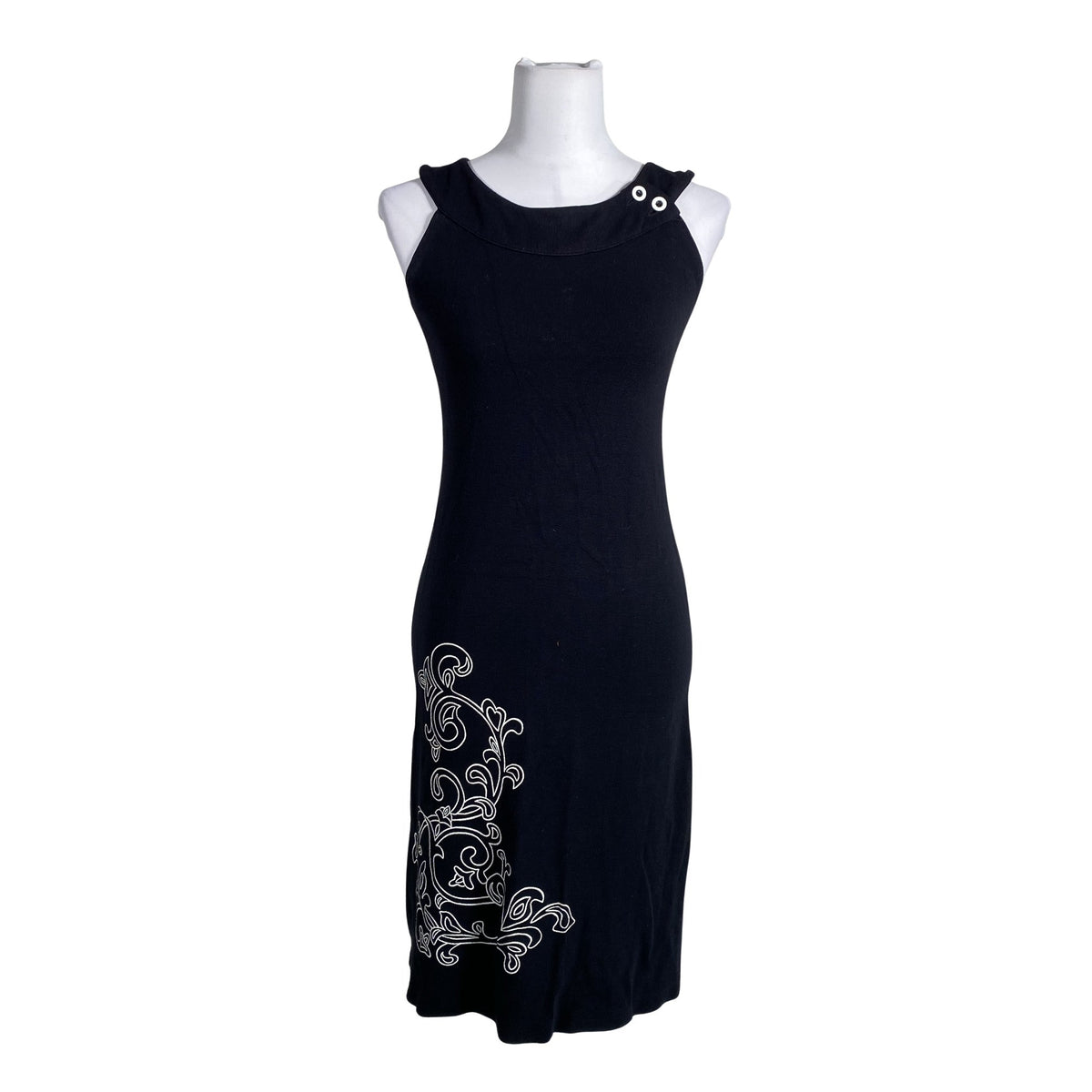 Unisex Nanso - Trikotaažist kleit, suurus 36 - Sinine (1)